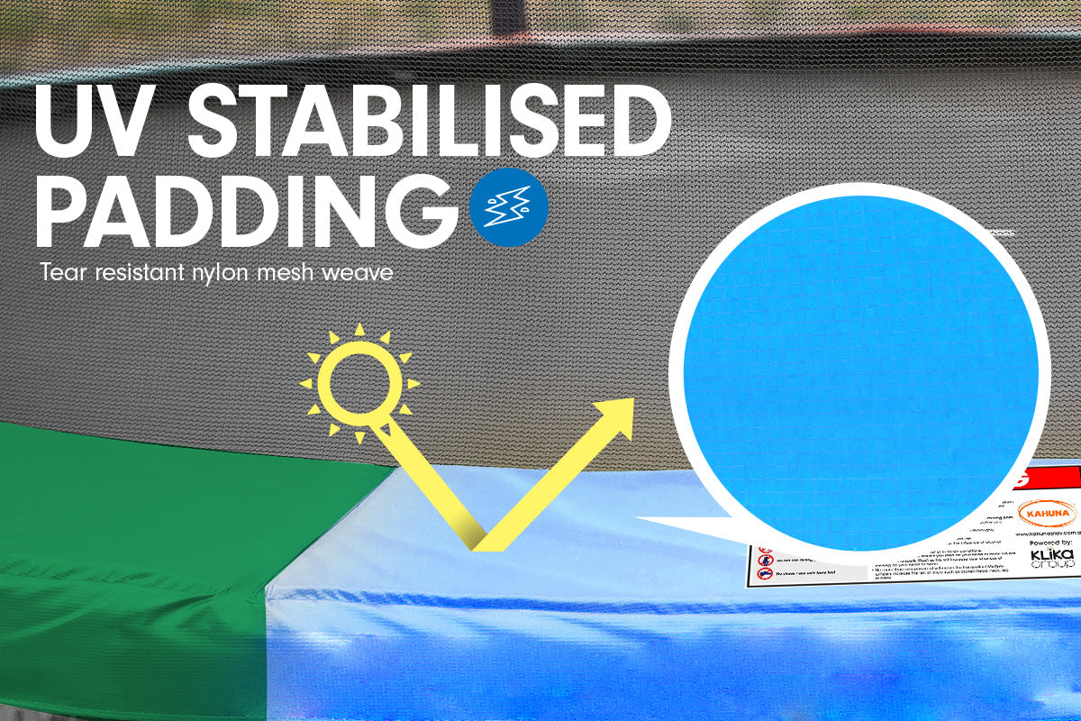 6ft Trampoline Replacement Pad Round - Rainbow