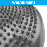 Yoga Stability Disc Home Gym Pilates Balance Trainer - Grey