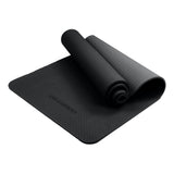 Eco-friendly Dual Layer 6mm Yoga Mat | Midnight | Non-slip Surface And Carry Strap For Ultimate Comfort And Portability