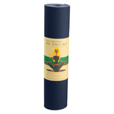 Eco-friendly Dual Layer 6mm Yoga Mat | Navy | Non-slip Surface And Carry Strap For Ultimate Comfort And Portability