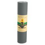 Eco-friendly Dual Layer 6mm Yoga Mat | Slate Grey | Non-slip Surface And Carry Strap For Ultimate Comfort And Portability