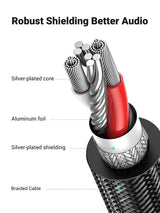 10604 3.5mm Male to Male Aux Stereo Audio Cable 2M