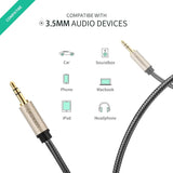 10605 3.5mm Male to Male Aux Stereo Cable 3M