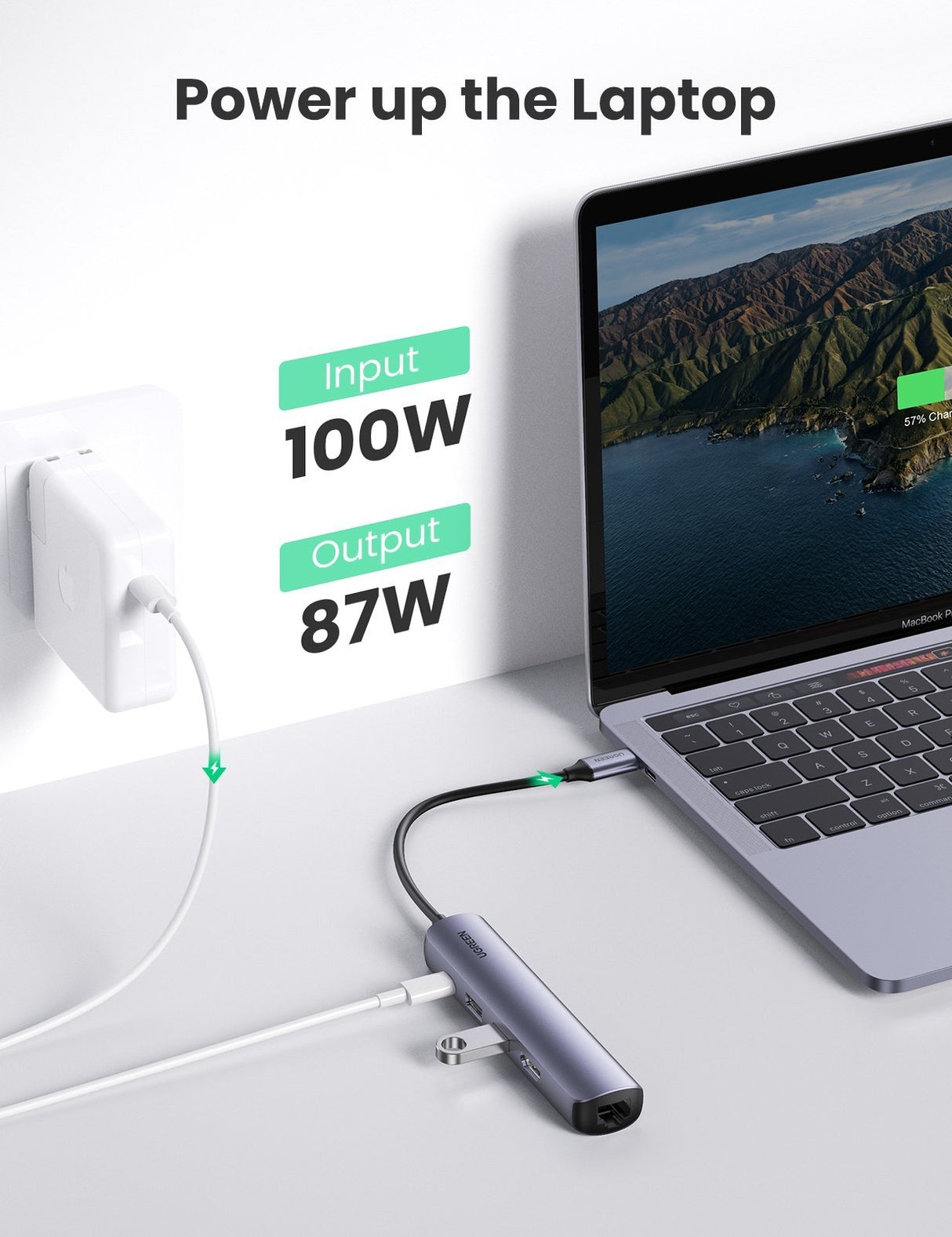 10919 Ultra Slim 5-in-1 USB C Hub