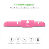 Cable Organizer (2pcs/pack) - Pink (30483)