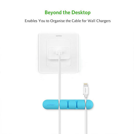 Cable Organizer (2pcs/pack) - Blue (30484)