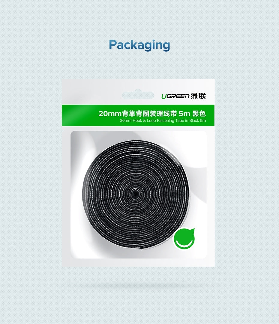 40354 Cable Organizer 2m (Black)