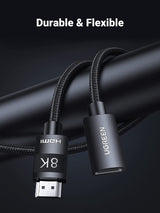 40450 HDMI Extension Cable 8K 60Hz 48Gbps Male to Female Cable 2M