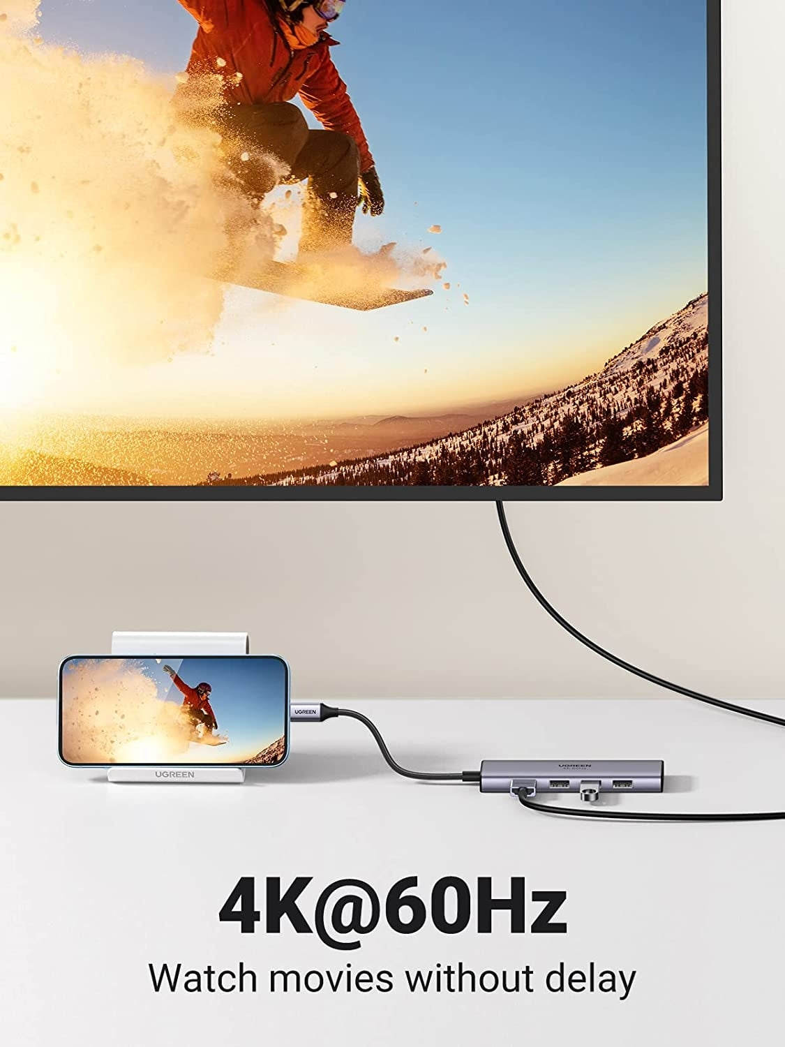 60383 Premium 6-in-1 USB-C Hub