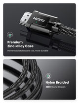 70321 8K HDMI 2.1 Male to Male Cable 2M