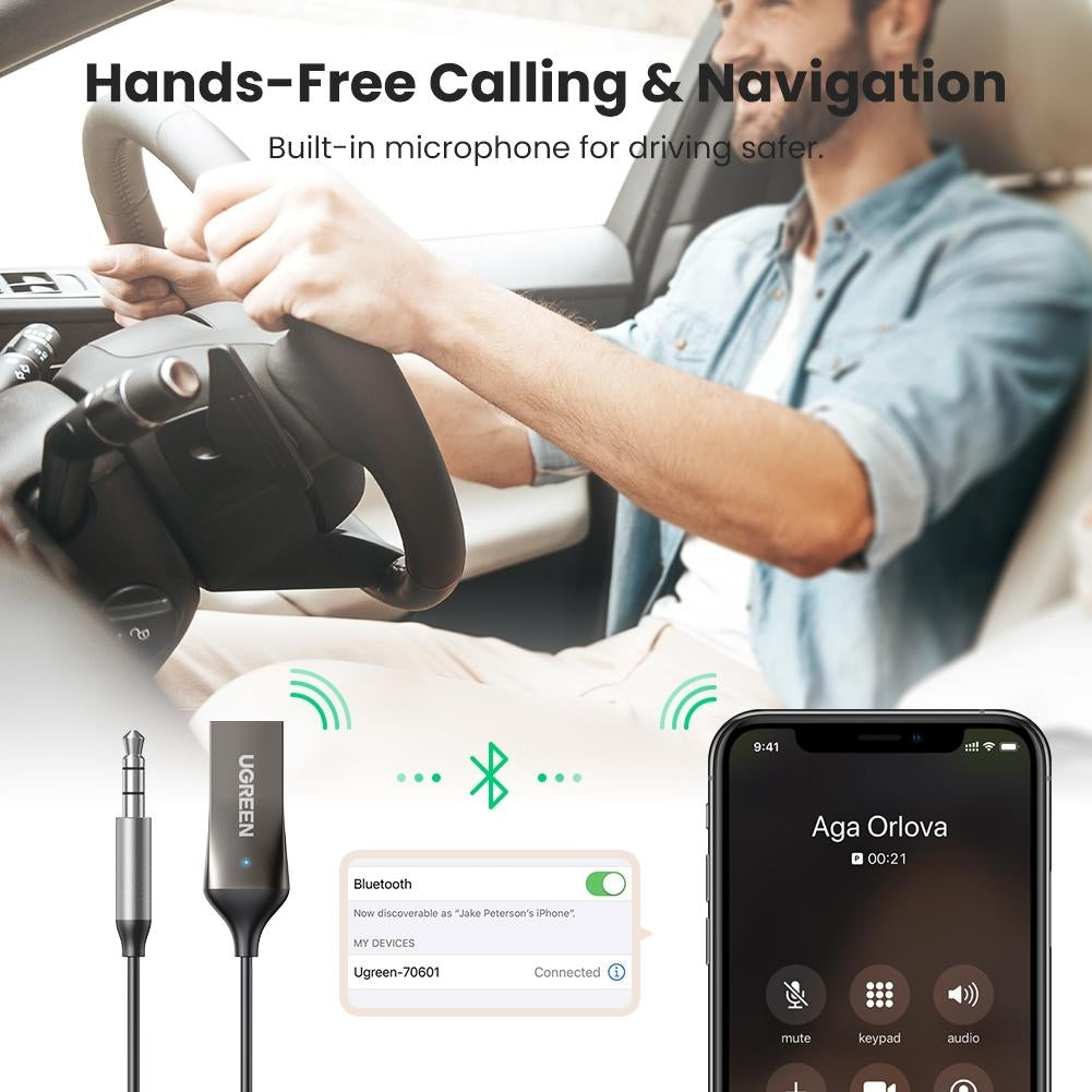 USB 2.0 to 3.5mm Bluetooth Adapter (70601)