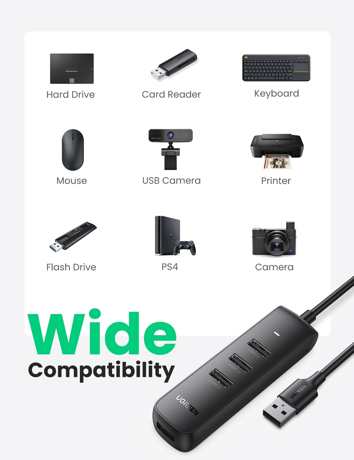 80657 USB 3.0 4-Port Hub
