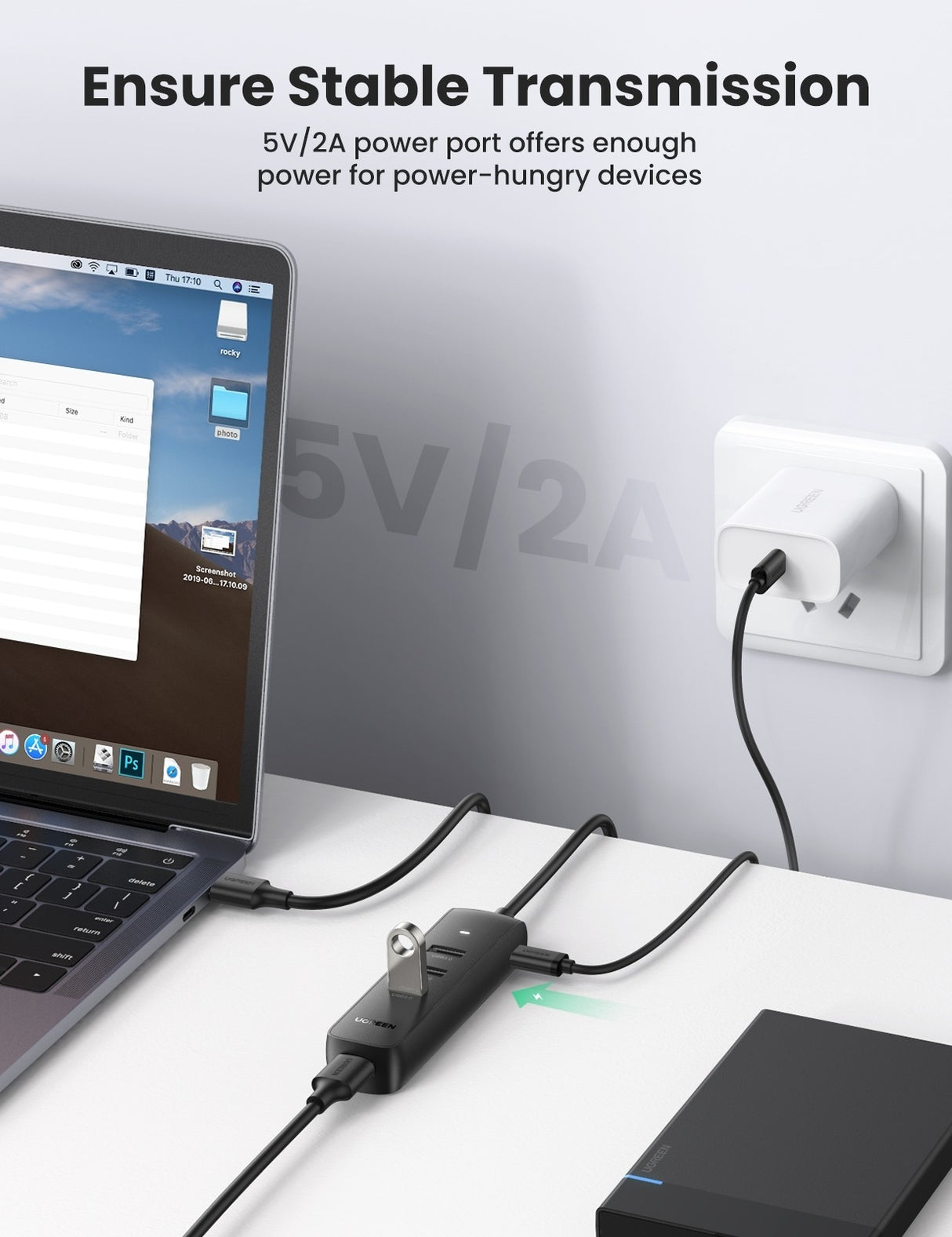 80657 USB 3.0 4-Port Hub