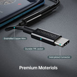 AUX003 USB-C To 3.5mm Headphone Adapter