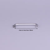 Aluminium Kitchen Cabinet Handles Drawer Bar Handle Pull 96mm