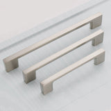 Brushed Nickel Kitchen Door Cabinet Drawer Handle Pulls 224MM