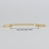 Gold Zinc Kitchen Cabinet Handles Drawer Bar Handle Pull 128mm