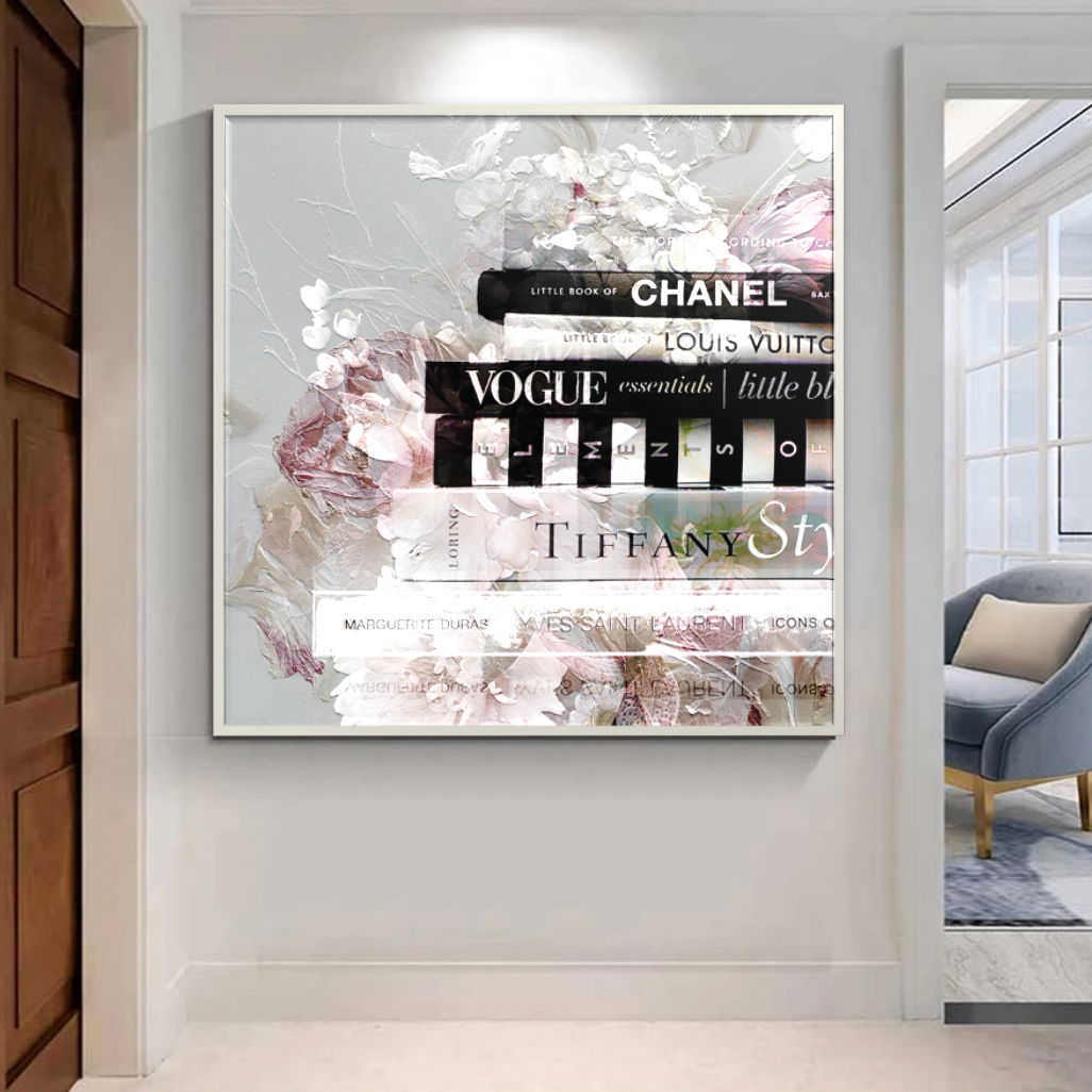 Fashion Lectures - 60cm x 60cm Canvas Artwork