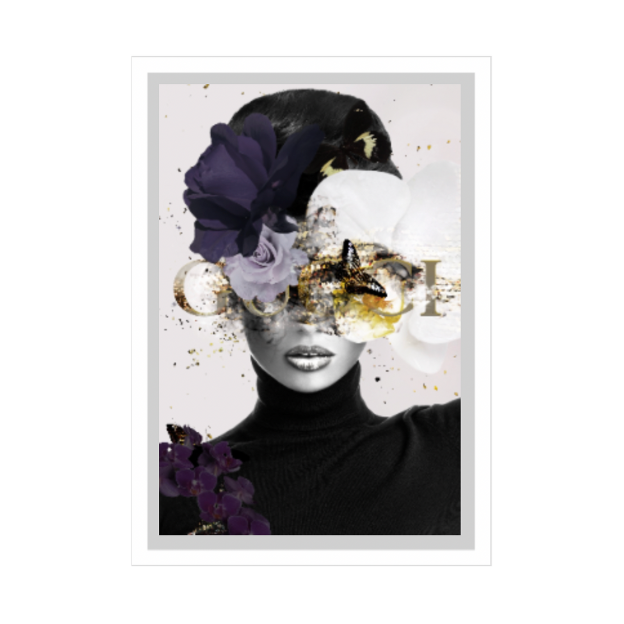 Gold Rush - 90cm x 60cm White Framed Artwork
