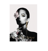 Saint Fashion - 90cm x 60cm White Framed Artwork