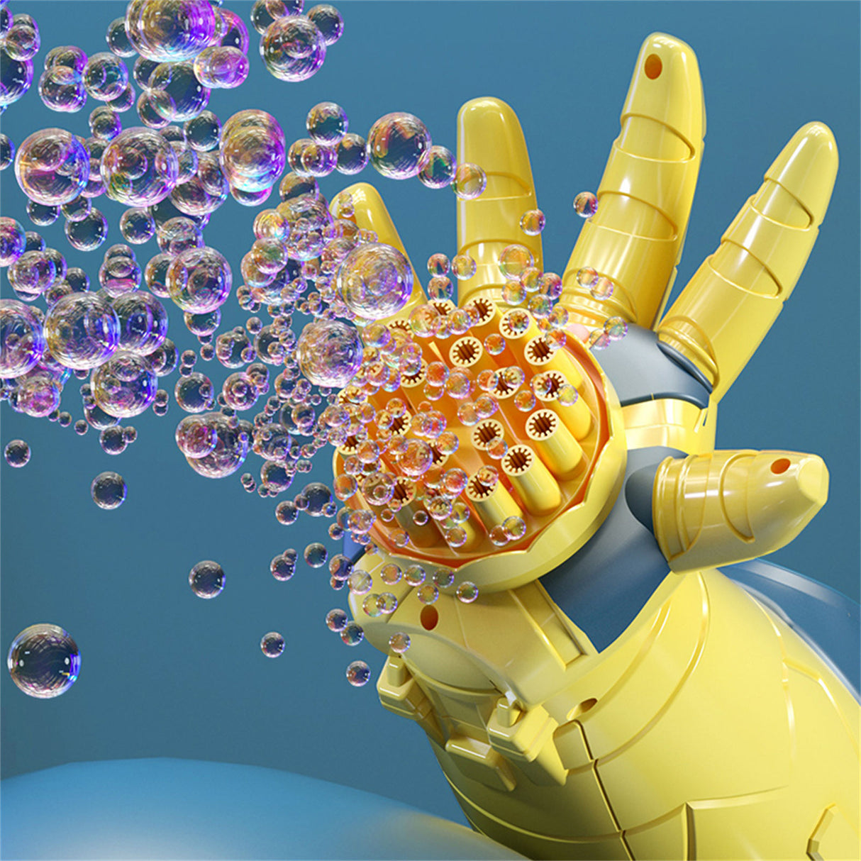 Porous Luminous Bubble Gun for Kids Fully Automatic Leak-proof Children Toy