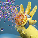 Porous Luminous Bubble Gun for Kids Fully Automatic Leak-proof Children Toy