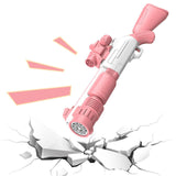 Bubble Machine Fully Automatic Hand-Held Spray Gun Electric 10-Hole Toy Pink