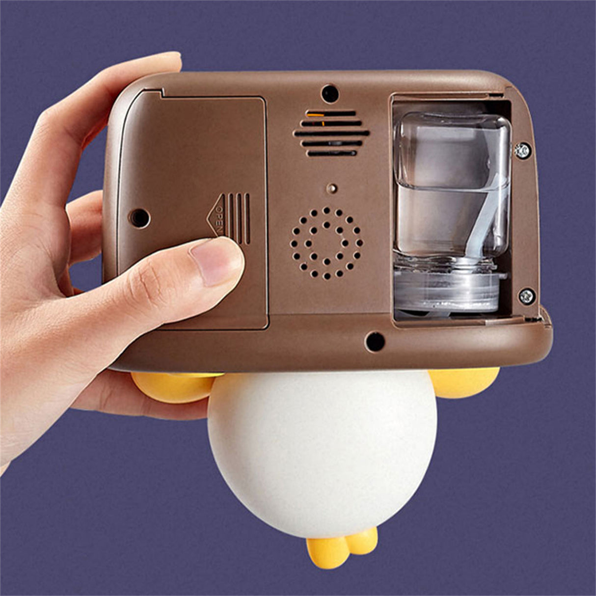 Electric Bubble Machine Children Blowing Bubbles Hand-held Baby Automatic Toy