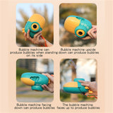 Electric Bubble Machine Rechargeable Children's Hand-held Automatic Camera Soap Water