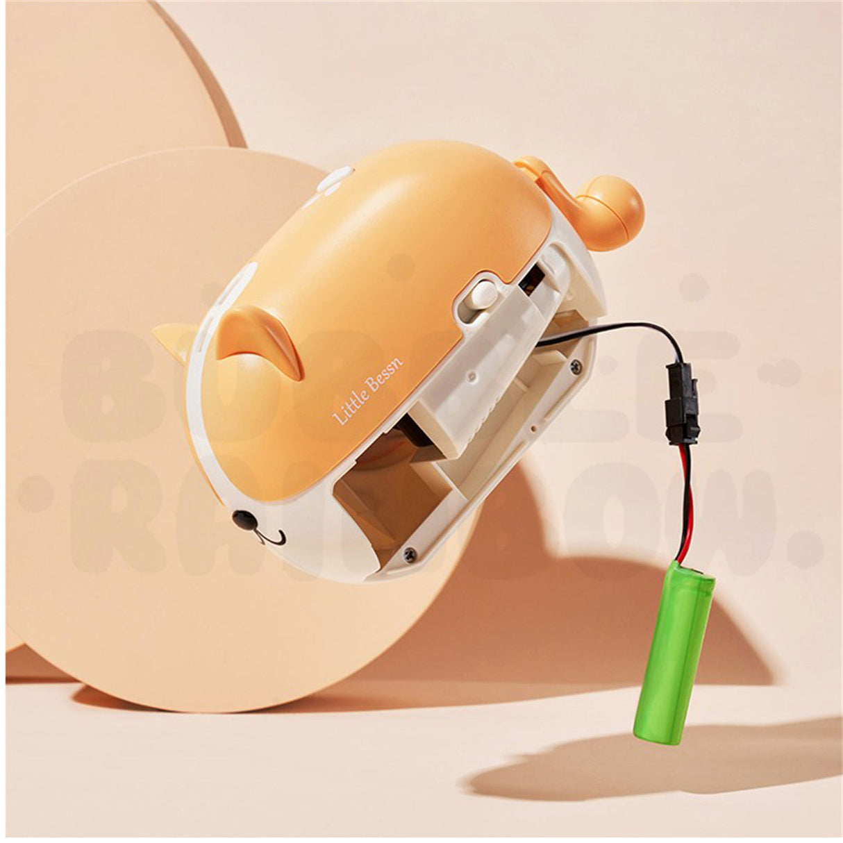 Electric Bubble Machine Rechargeable Children's Hand-held Automatic Camera Soap Water