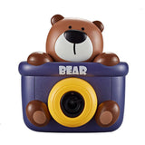 Electric Bubble Machine Children's Hand-held Automatic Baby Camera Soap