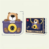 Electric Bubble Machine Children's Hand-held Automatic Baby Camera Soap