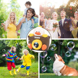 Electric Bubble Machine Children's Hand-held Automatic Baby Camera Soap