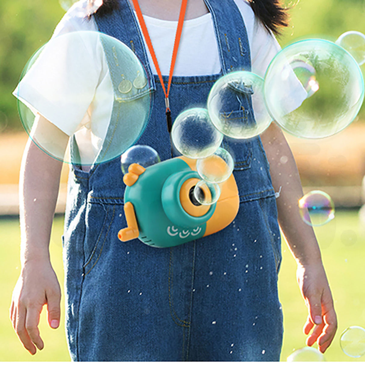 Electric Bubble Machine Children Blowing Bubbles Hand-held Baby Bubble Water Toy