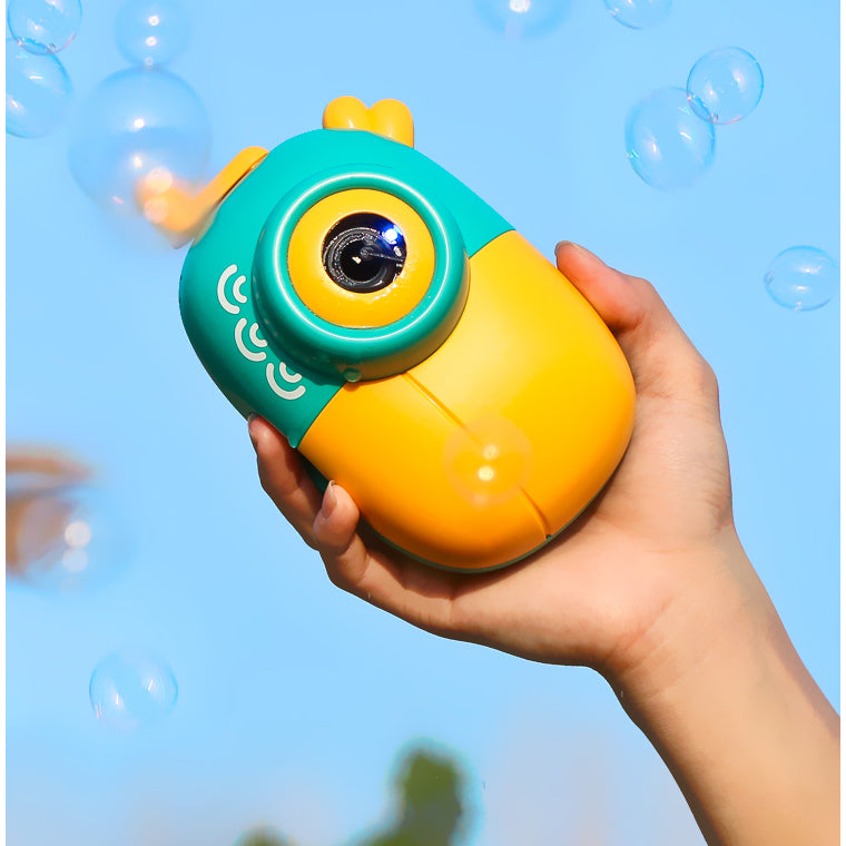 Electric Bubble Machine Children Blowing Bubbles Hand-held Baby Bubble Water Toy