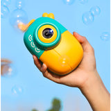 Electric Bubble Machine Children Blowing Bubbles Hand-held Baby Bubble Water Toy