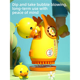 Little Dinosaur 69-Hole Automatic Bubble Gun Toy Outdoor Soap Cartoon Machine