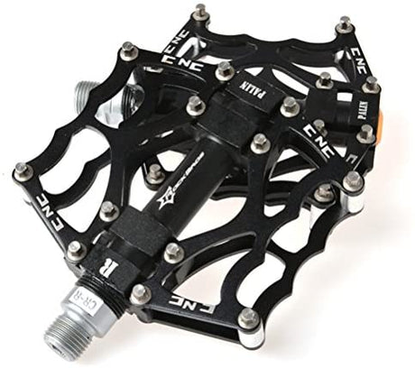 Flat Pedal Pro Alloy Platform Pedal Dirt Jumper BMX MTB Ultralight 156g Multi Colour Tri Bearing Stud Pin Grips