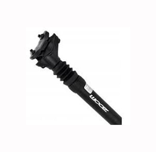 Suspension Mountain MTB Road Bike Bicycle Seatpost Seat Shock Absorber Post Black Light Weight Aluminium - 27.2mm