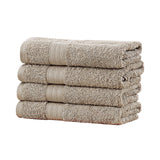 Bath Towel 4 Piece Cotton Hand Towels Set - Sandstone