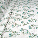3 Pce Light Weight Comforter Set Queen/King Corbett Floral Teal