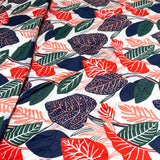 3 Pce Light Weight Comforter Set Queen/King Corbett Tropical Leaves