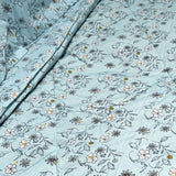 3 Pce Light Weight Comforter Set Queen/King Corbett Floral Blue