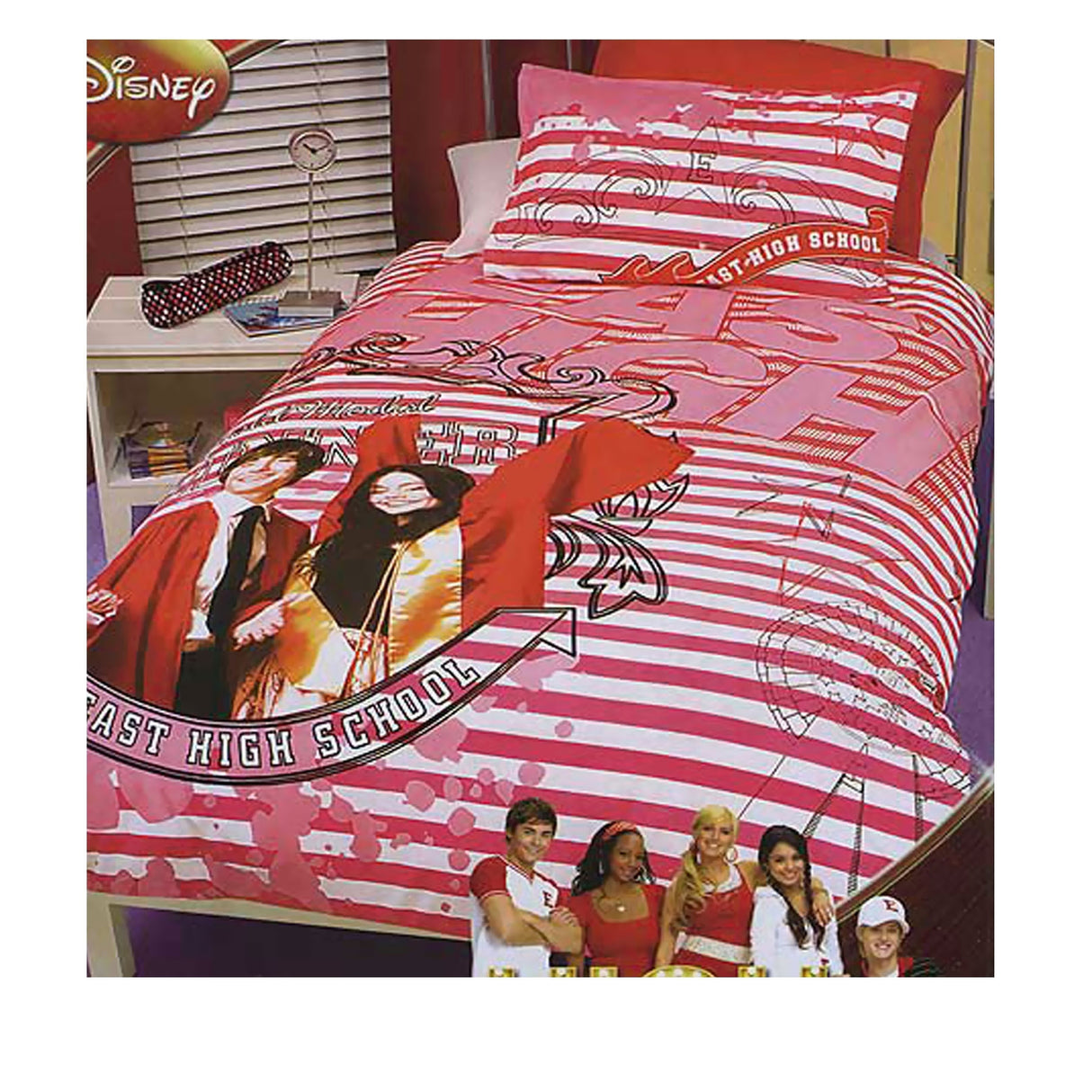 East High School Quilt Cover Set Single