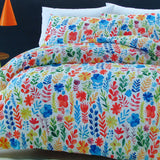 Monet Flora Easy Care Quilt Cover Set Queen