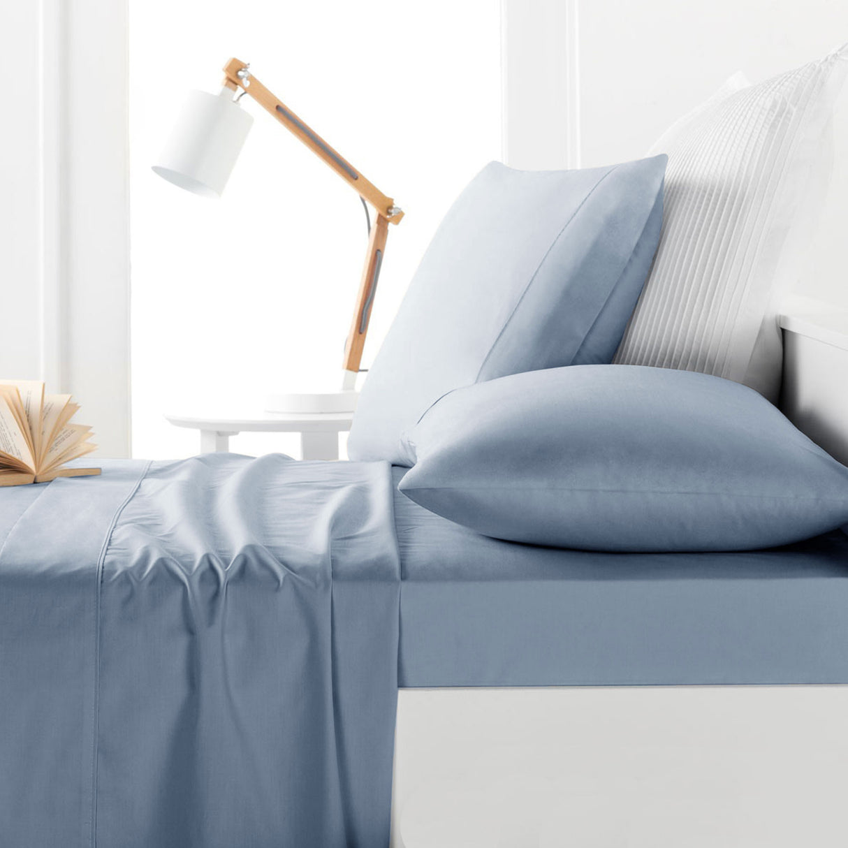 225TC Sheet Set French Blue - Queen