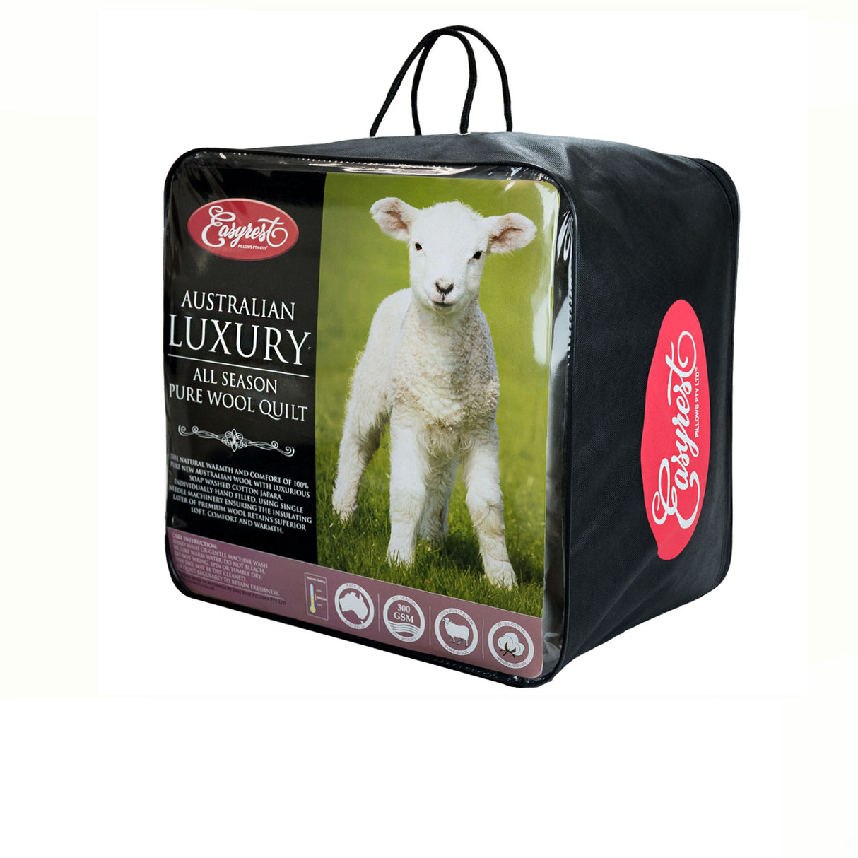 300GSM  Australian Wool Quilt King