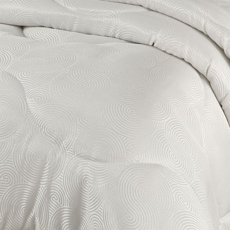 Vera 3 Piece Jacquard Comforter Set Queen