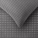Zane Charcoal Coverlet Set Queen/King
