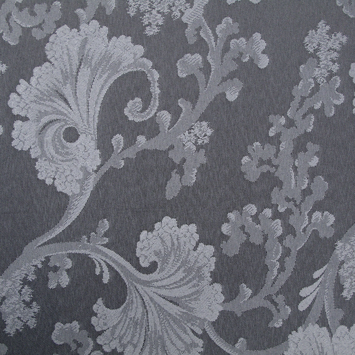 Annabelle Grey Jacquard Quilt Cover Set Double